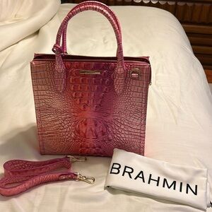 Brahmin NWT ombré purse/shoulder and crossbody bag